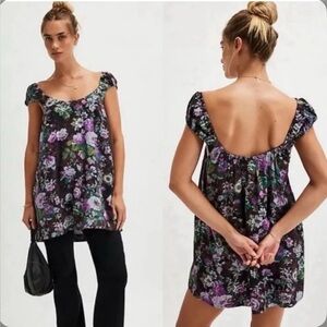 NWOT FREE PEOPLE Wildflower Tunic Dress